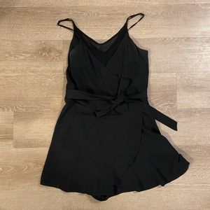 Black romper/skort, size small!
